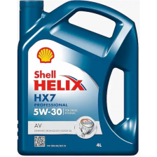 Engine oil SHELL HELIX HX7 PROFESSIONAL AV 5W30 4L | Oiler