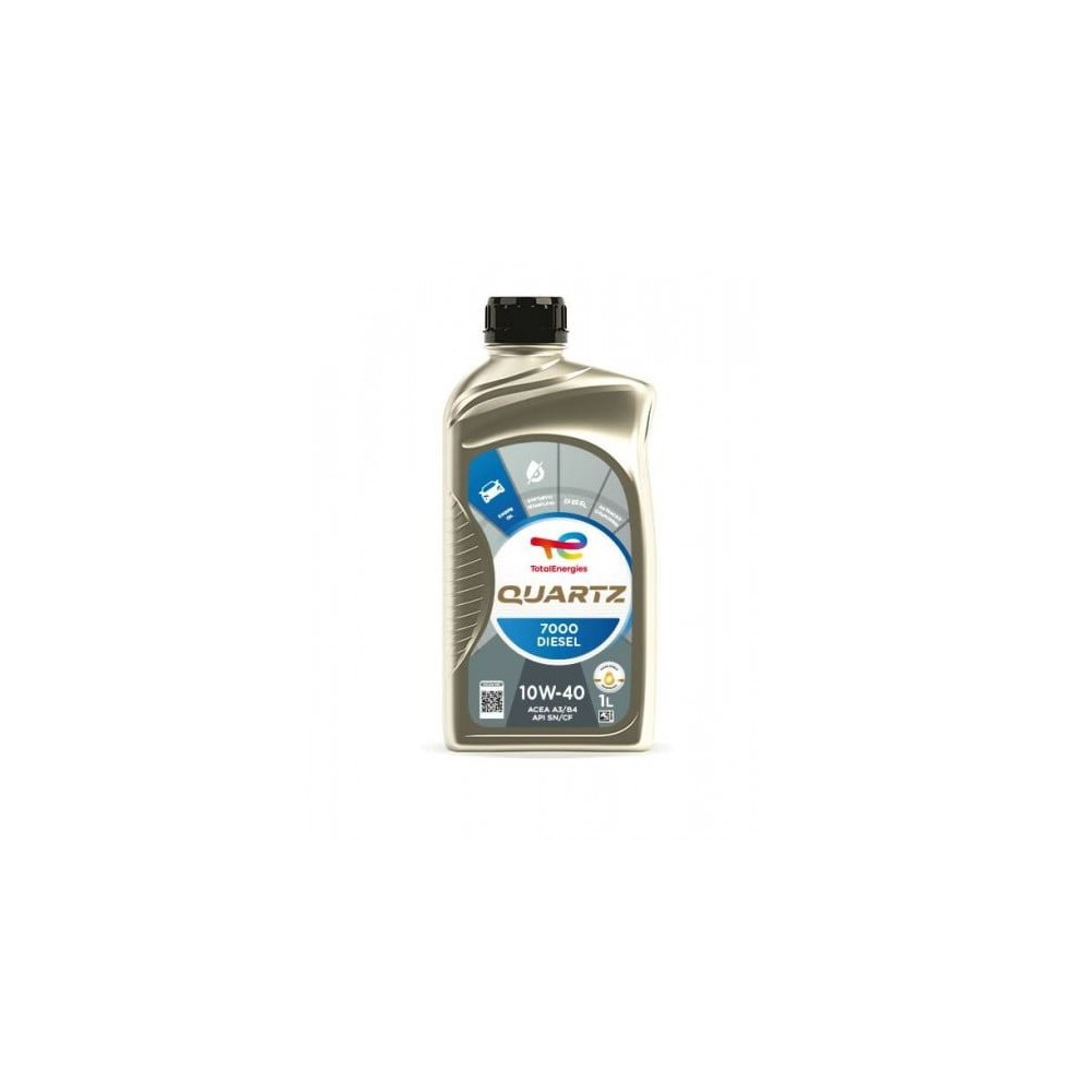 Engine oil TOTAL 10W40 QUARTZ 7000 DIESEL 1L | Oiler