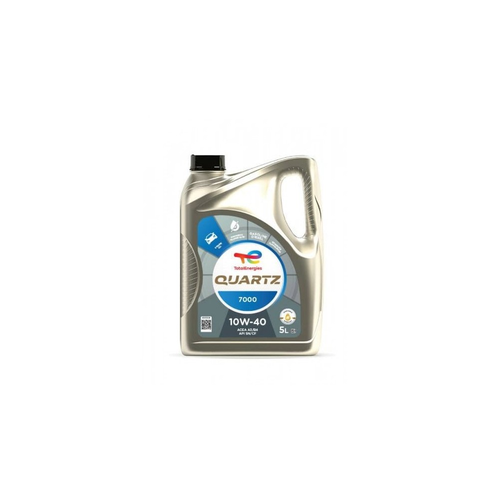 Engine oil TOTAL 10W40 QUARTZ 7000 5L | Oiler