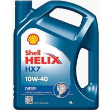 Моторное масло SHELL HELIX HX7 DIESEL 10W40 4L | Oiler