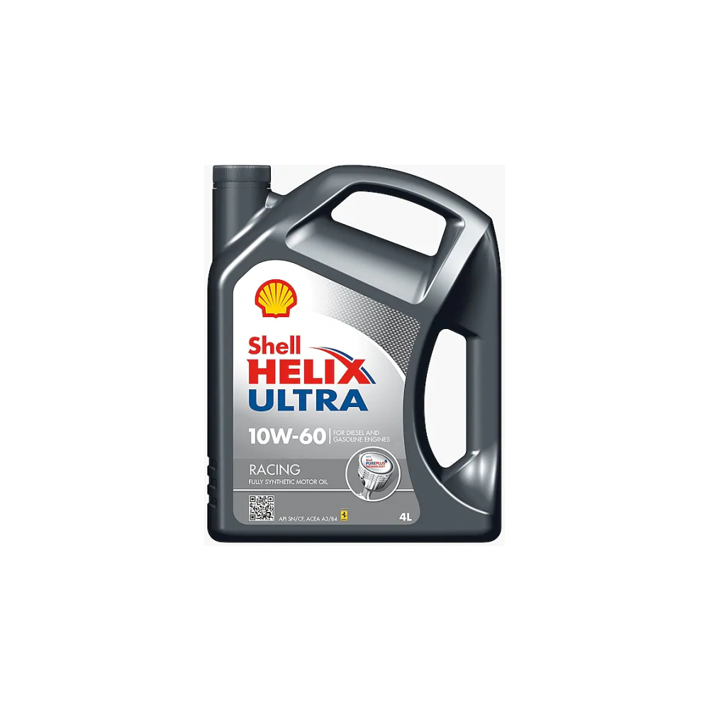 Моторное масло SHELL HELIX ULTRA RACING 10W60 4L | Oiler