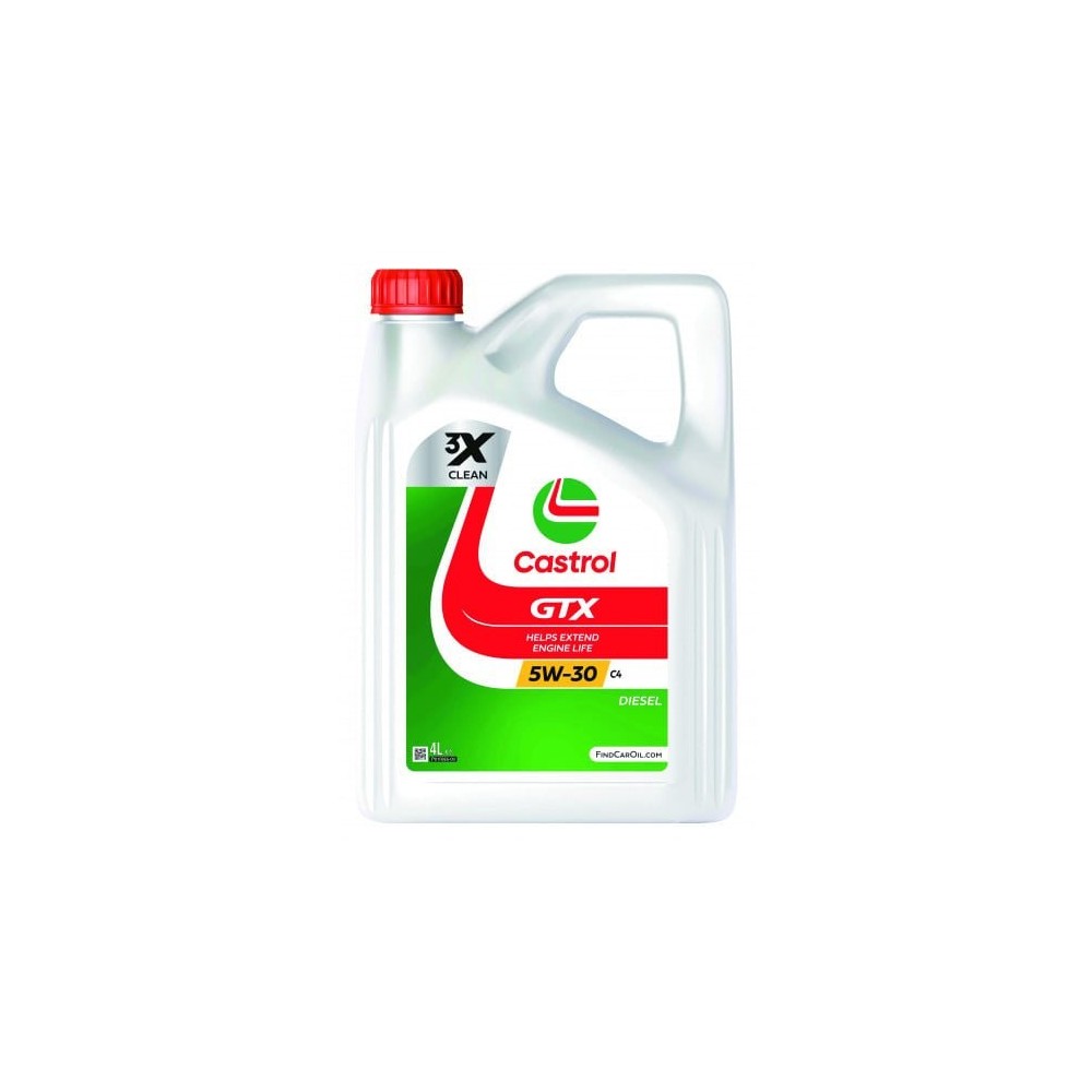 Variklio alyva CASTROL 5W30 GTX  C4 4L | Oiler