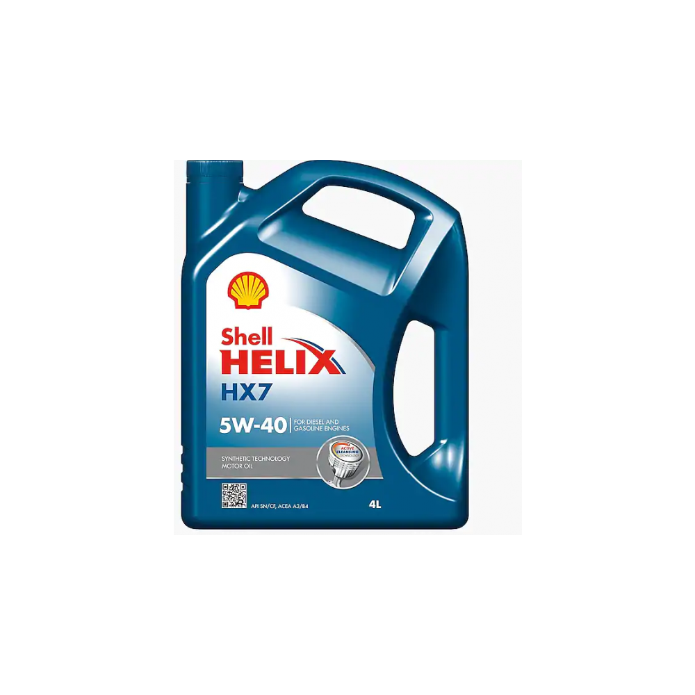 Engine oil SHELL HELIX HX7 5W40 4L | Oiler
