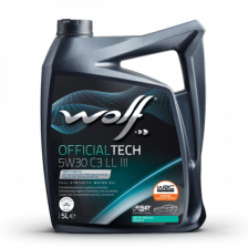 Моторное масло WOLF OFFICIALTECH 5W30 C3 LL III 5L | Oiler