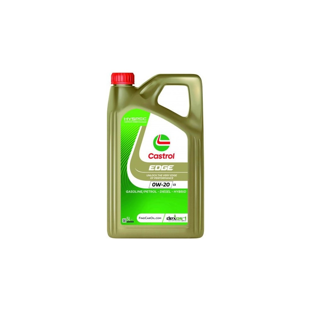 Engine oil CASTROL 0W20 EDGE C5 5L | Oiler