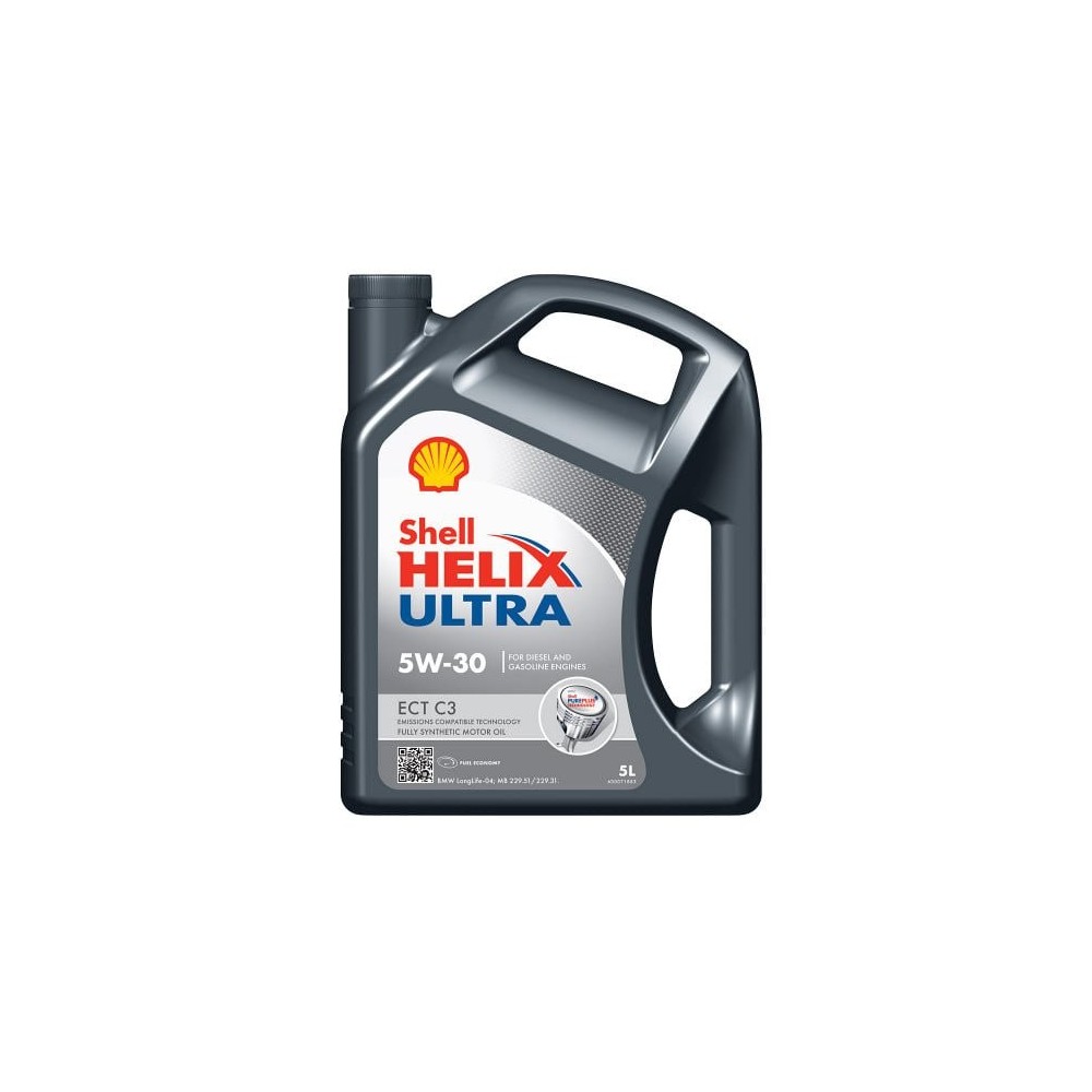 Моторное масло SHELL HELIX ULTRA ECT C3 5W-30 5L | Oiler