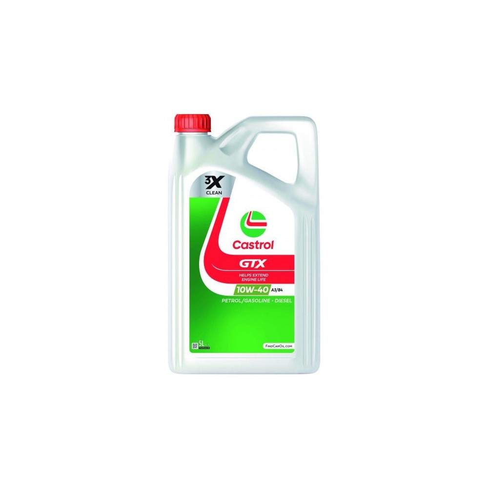 Engine oil CASTROL 10W40 GTX A3/B4 5L | Oiler