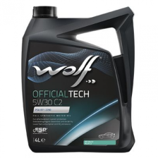 Моторное масло WOLF OFFICIALTECH 5W30 C2 4L | Oiler