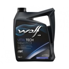 Engine oil WOLF VITALTECH 5W40 PI C3 4L | Oiler