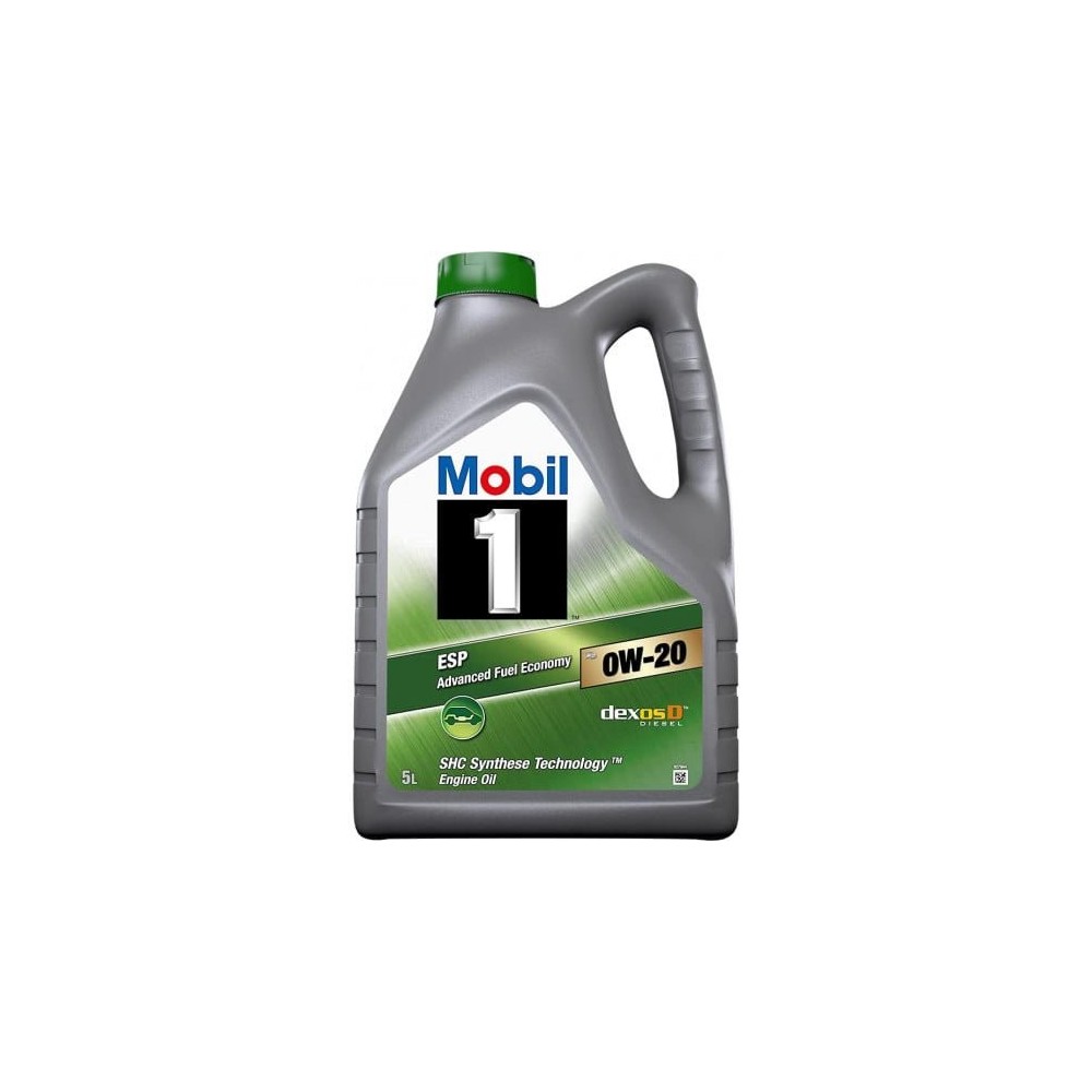 Engine oil MOBIL 0W20 ESP X2 5L | Oiler