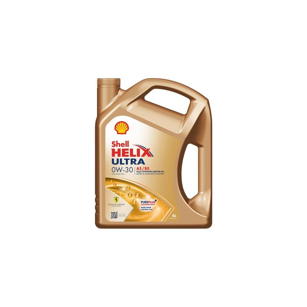 Variklio alyva SHELL HELIX ULTRA A5/B5 0W30 4L | Oiler