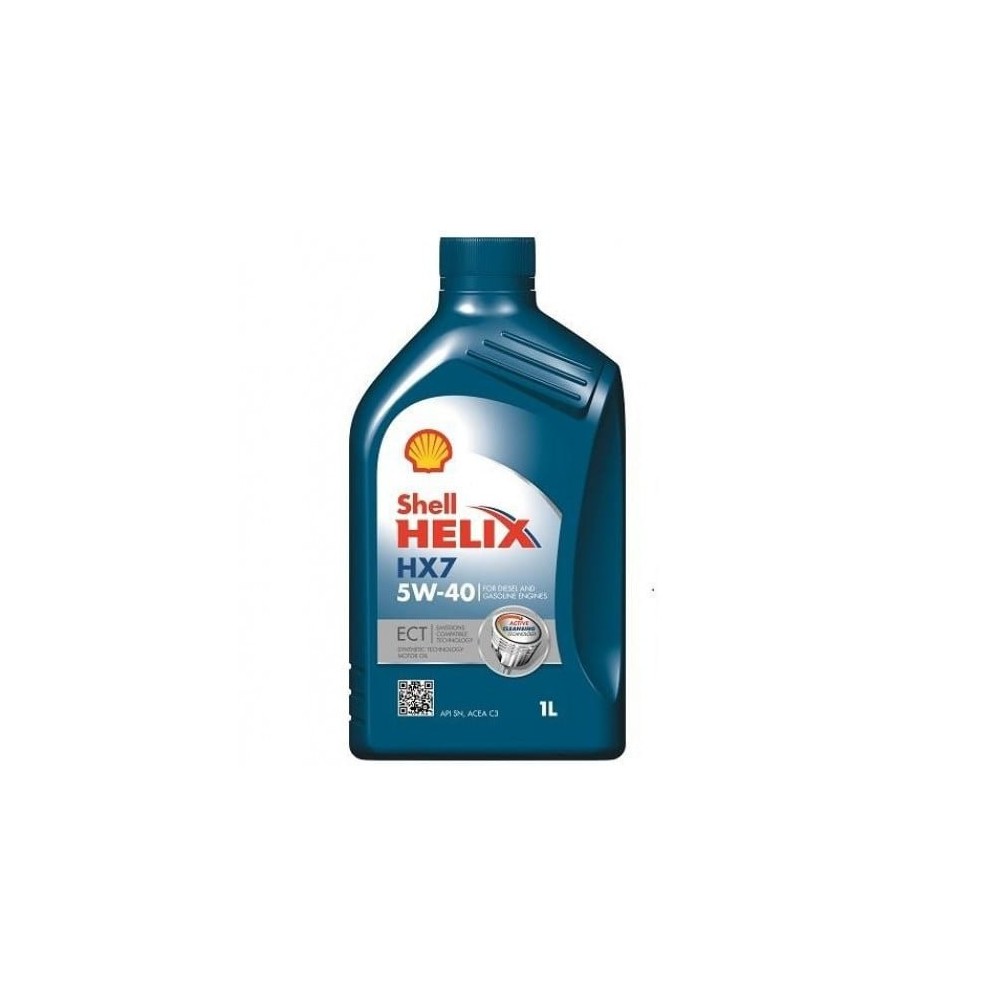 Engine oil SHELL HELIX HX7 ECT 5W40 1L | Oiler