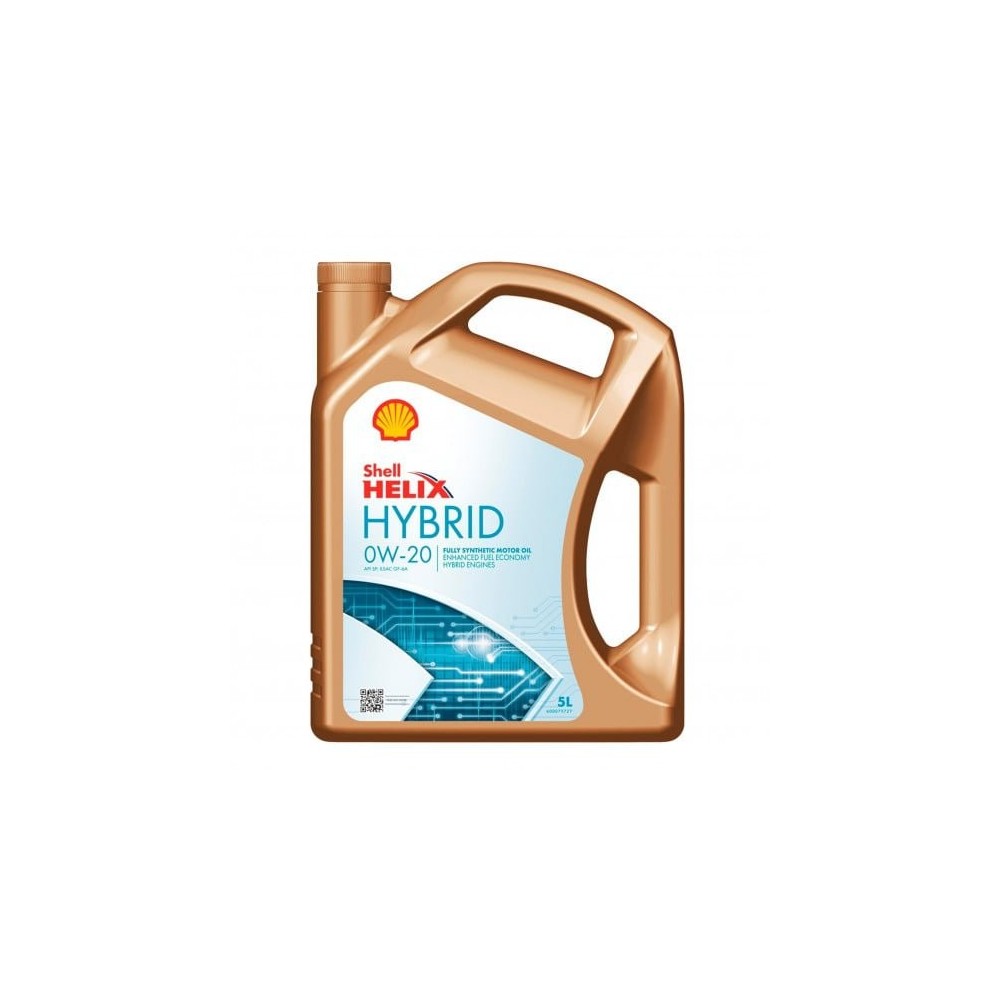Variklio alyva SHELL HELIX HYBRID 0W20 5L | Oiler