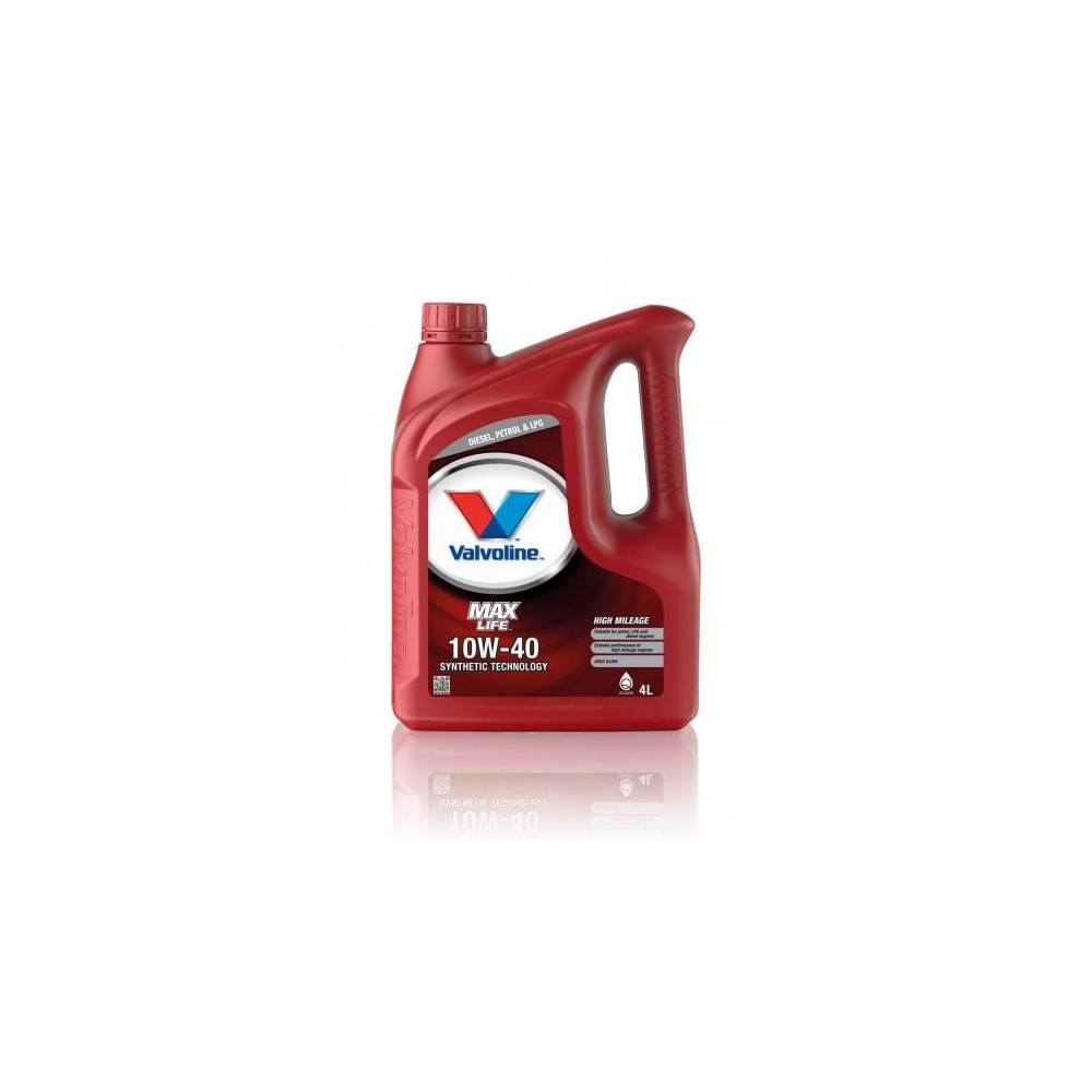 Variklio alyva VALVOLINE 10W40 MAXLIFE A3 4L | Oiler