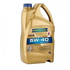 Engine oil RAVENOL HCS 5W40 5L | Oiler