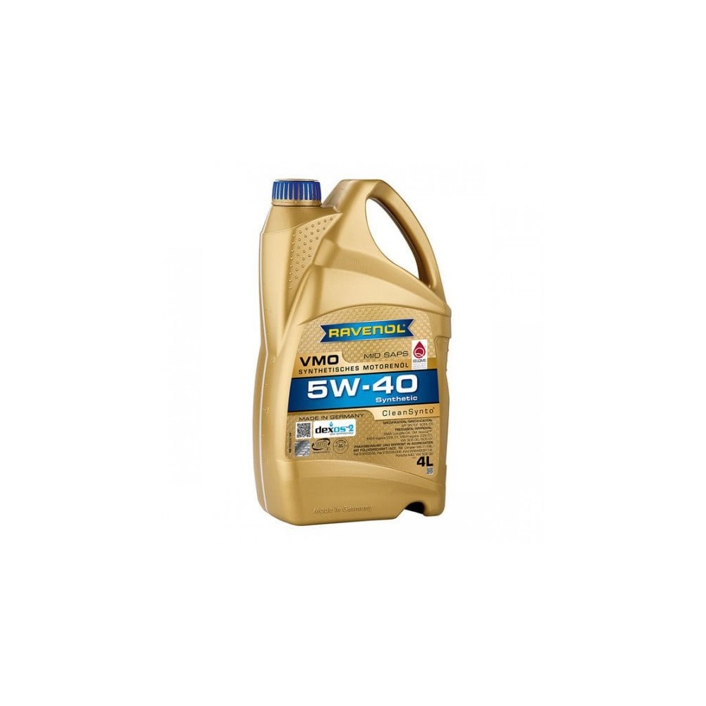 Variklio alyva RAVENOL VMO 5W40 4L | Oiler