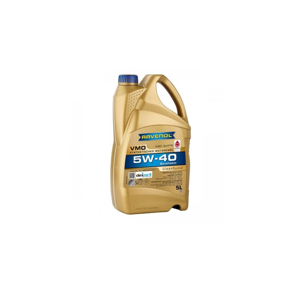 Engine oil RAVENOL VMO 5W40 5L | Oiler