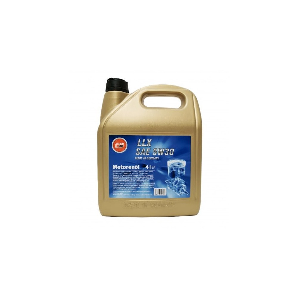 Engine oil ALCO FILTER LLX 5W30 4L | Oiler