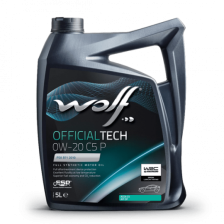 Engine oil WOLF OFFICIALTECH 0W20 C5 P 5L | Oiler