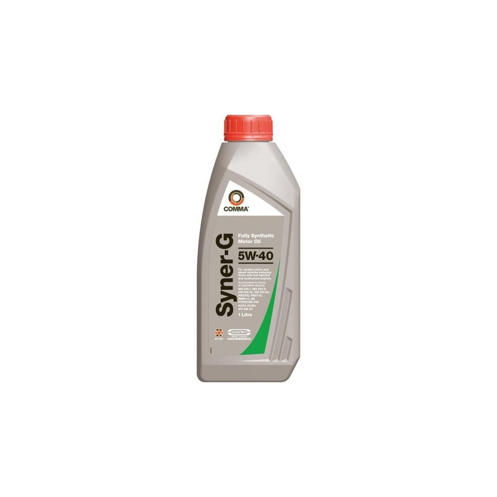 Engine oil COMMA SYNER-G 5W40 1L | Oiler