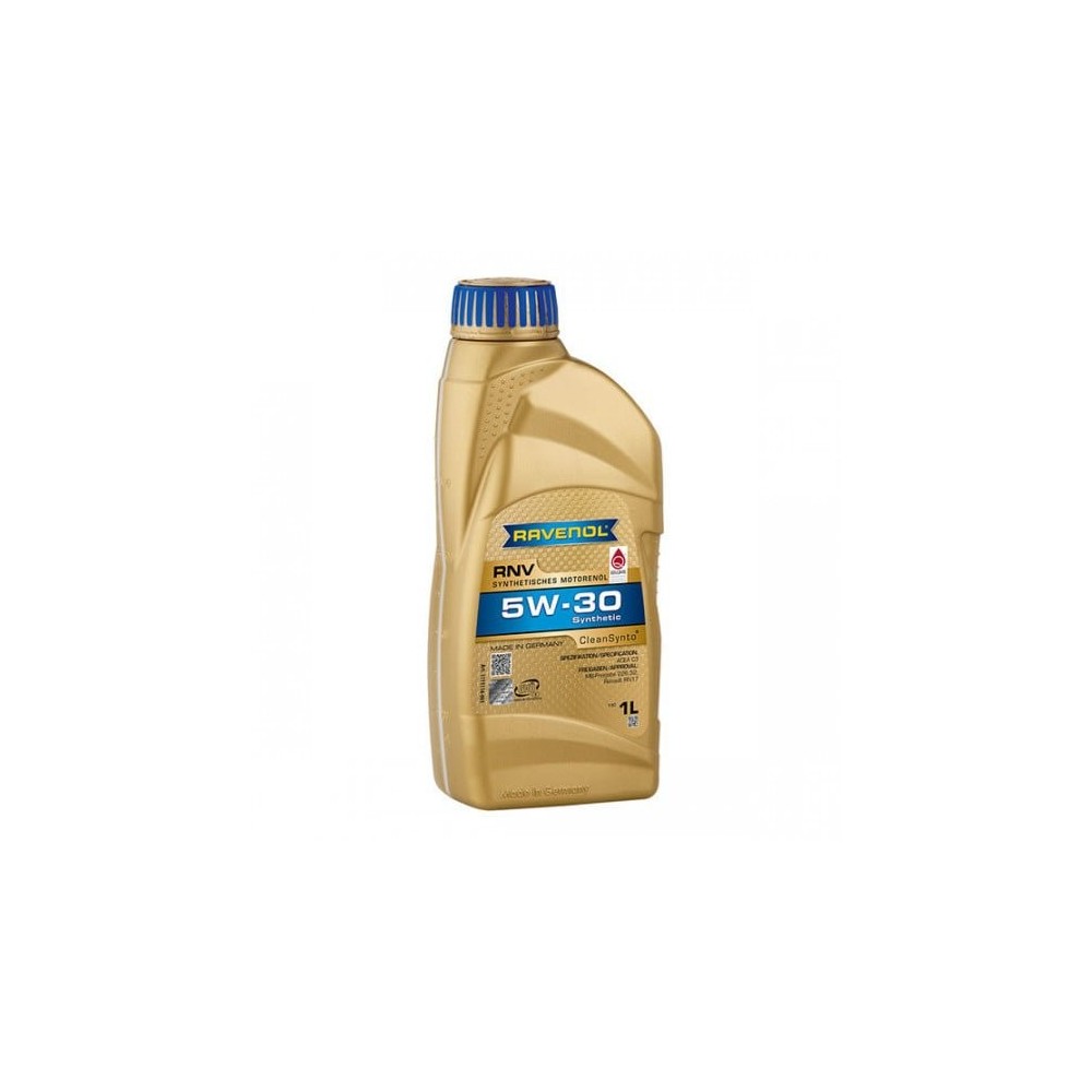 Variklio alyva RAVENOL RNV 5W30 1L | Oiler