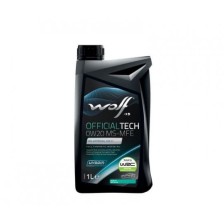 Variklio alyva WOLF OFFICIALTECH 0W20 MS-MFE 1L | Oiler