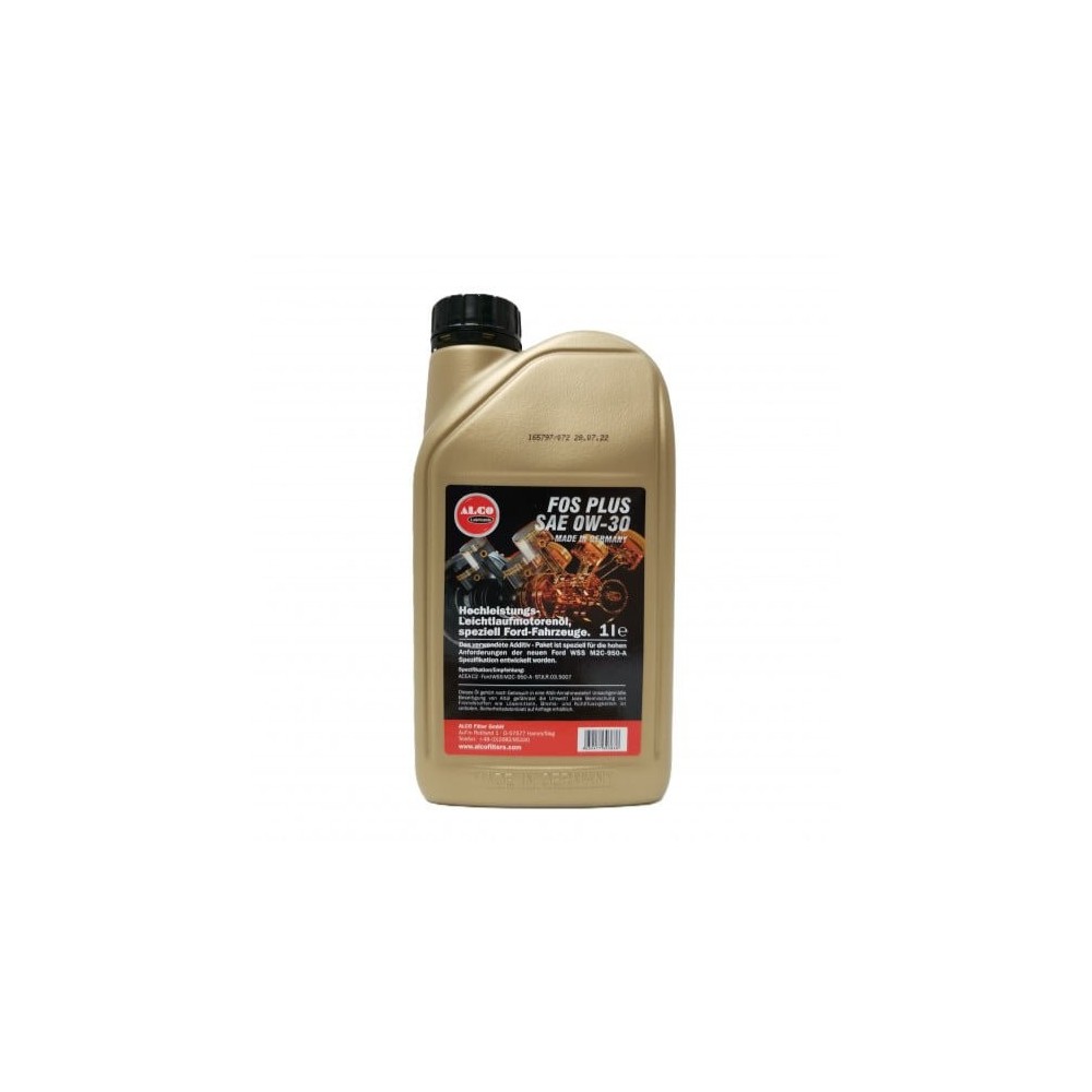 Engine oil ALCO FILTER FOS PLUS SAE 0W30 C2 1L | Oiler
