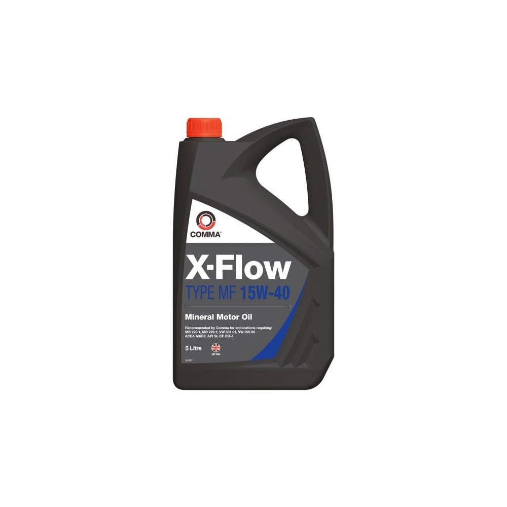 Variklio alyva COMMA X-FLOW TYPE-MF 15W40 5L | Oiler