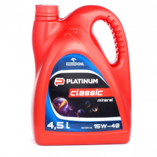 Engine oil ORLEN PLATINUM CLASSIC MINERAL 15W-40 4.5L | Oiler