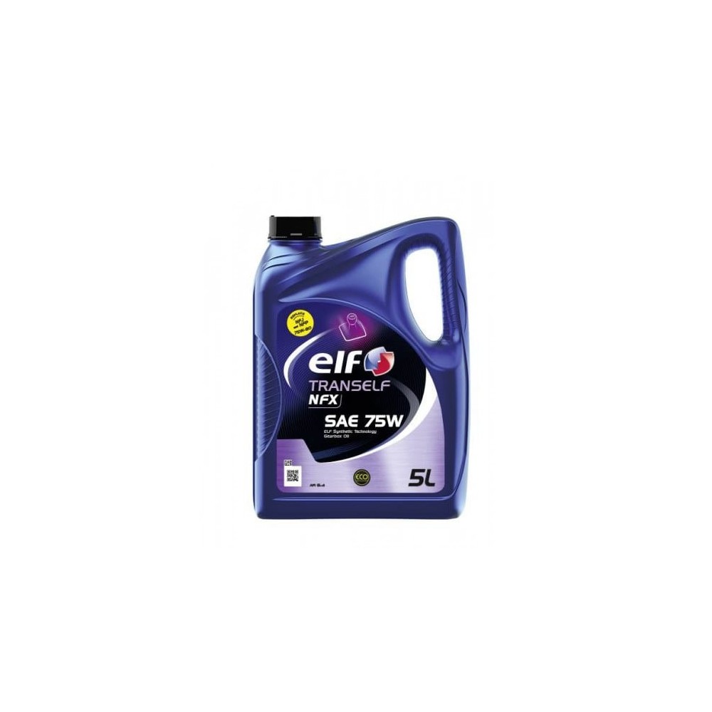Transmission oil ELF TRANSELF NFX SAE 75W 5L | OILER