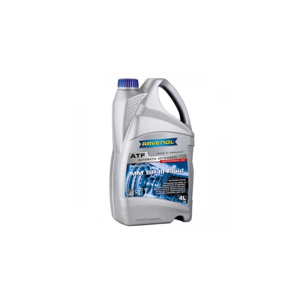 Automātiskās pārnesumkārbas eļļa RAVENOL ATF MM SP-III Fluid 4L | Oiler