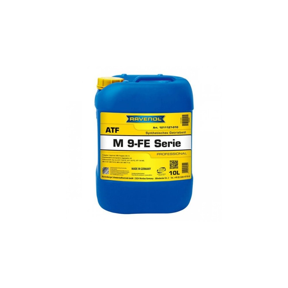 Automātiskās pārnesumkārbas eļļa RAVENOL ATF M 9-FE Serie 10L | Oiler