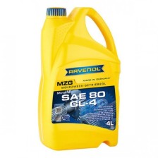 Transmission oil RAVENOL MZG SAE80 GL-4 4L | OILER