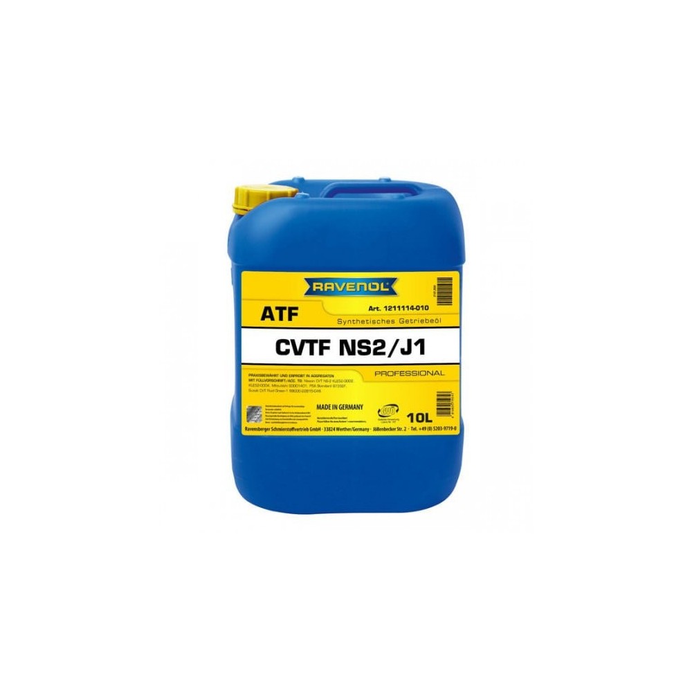 Automātiskās pārnesumkārbas eļļa RAVENOL CVTF NS2/J1 10L | Oiler