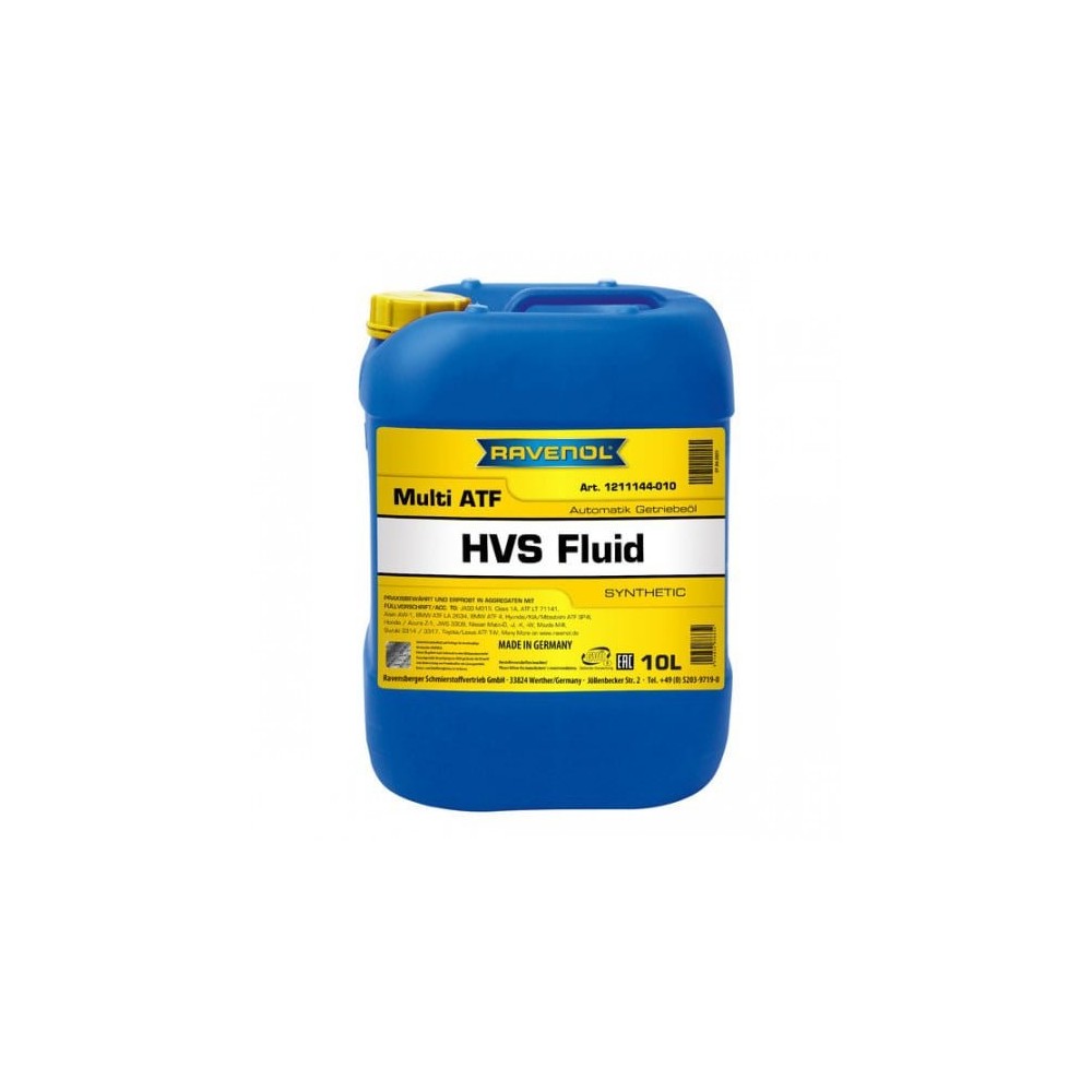 Automatinės pavarų dėžės alyva RAVENOL ATF HVS 10L | Oiler