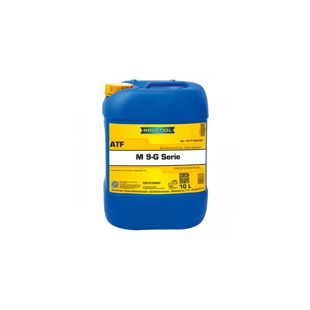 Automātiskās pārnesumkārbas eļļa RAVENOL ATF M 9-G Serie 10L | Oiler