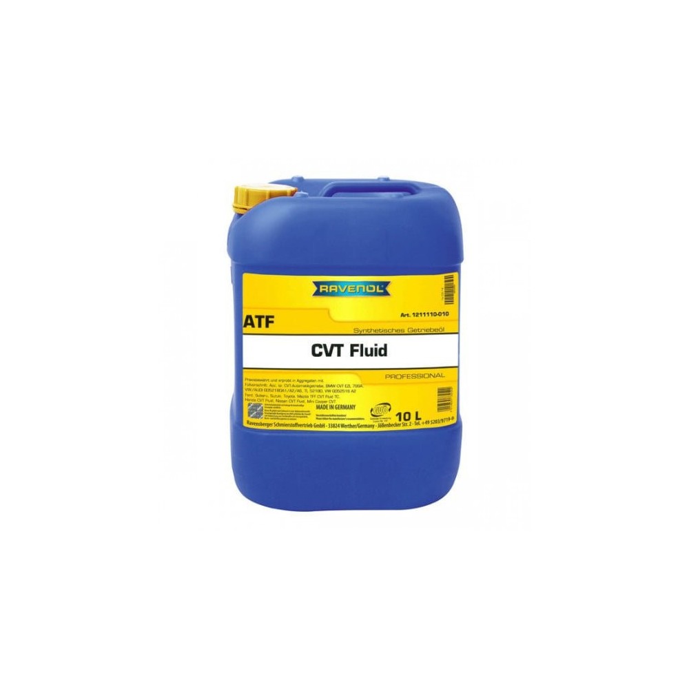 Automātiskās pārnesumkārbas eļļa RAVENOL ATF CVT 10L | Oiler