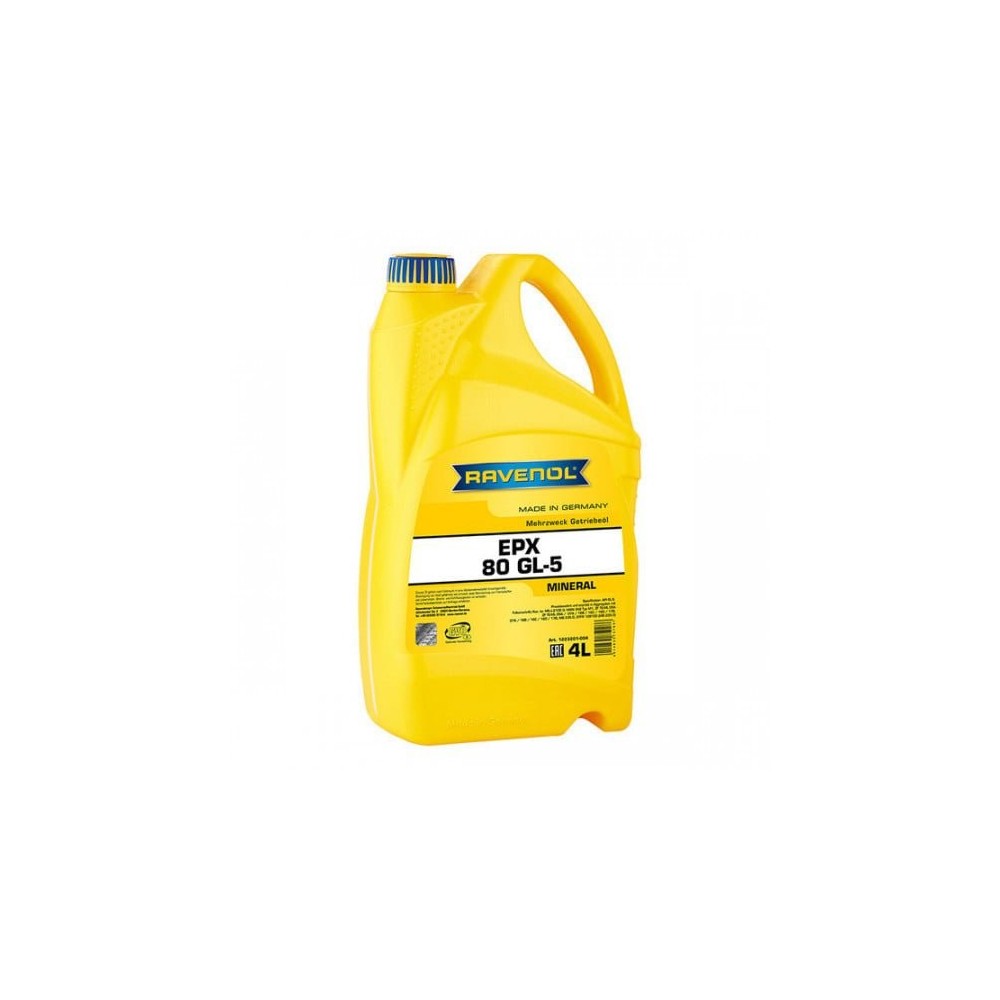 Transmission oil RAVENOL EPX 80 GL-5 4L | OILER