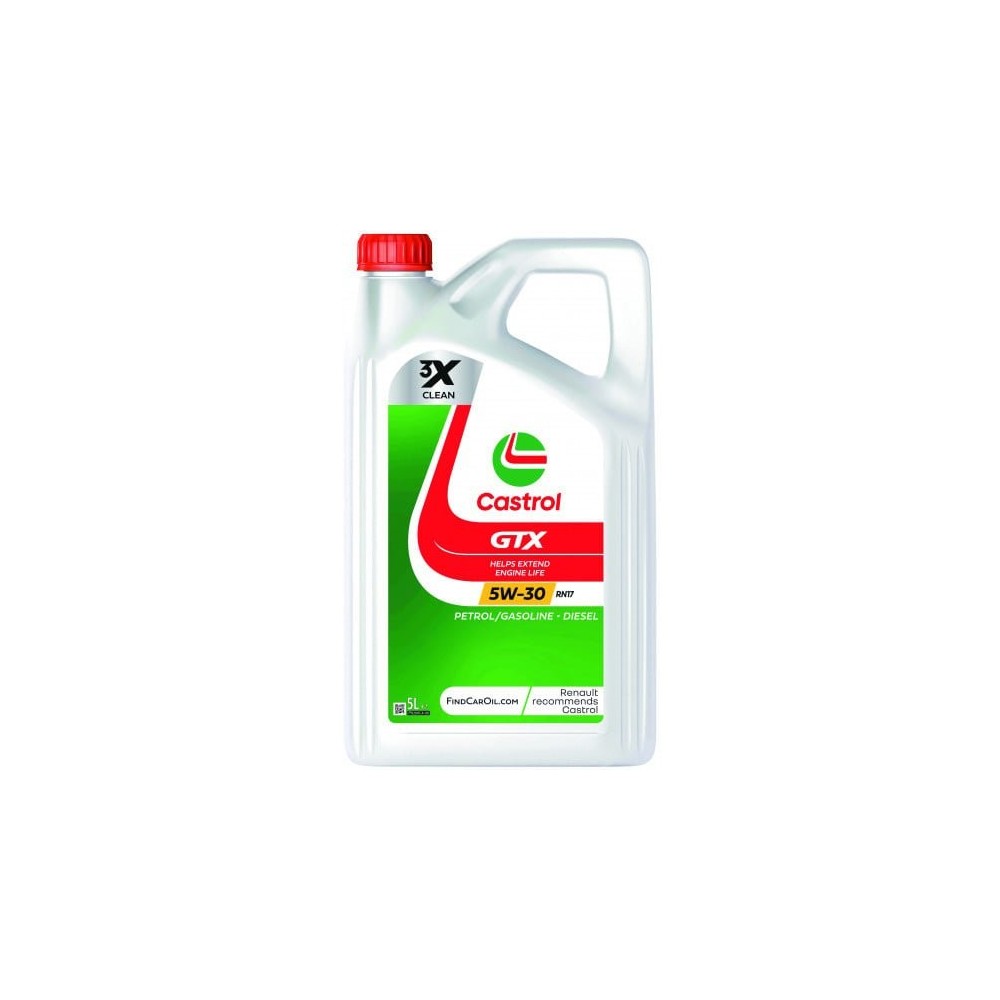 Engine oil CASTROL 5W30 GTX RN17 5L | Oiler