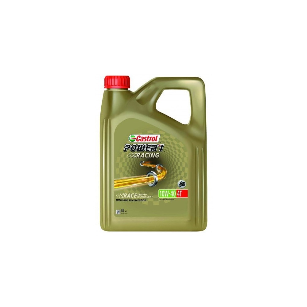 Variklio alyva CASTROL 10W40 POWER 1 RACING 4T 4L | OILER