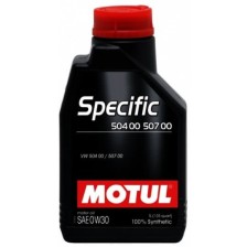 Engine oil MOTUL SPECIFIC 504 00 507 00 0W30 1L | Oiler