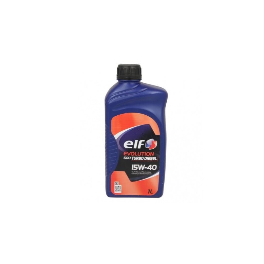 Engine oil ELF EVOLUTION 500 TURBO DIESEL 15W40 1L | Oiler