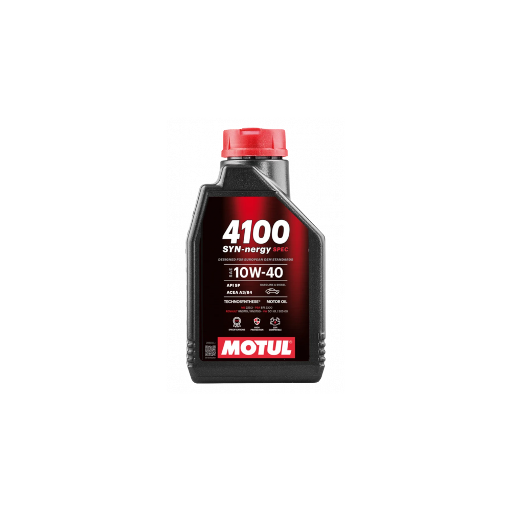 Variklio alyva MOTUL 4100 SYN-NERGY 10W40 1L | OILER