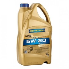 Variklio alyva RAVENOL VFE 5W20 4L | OILER