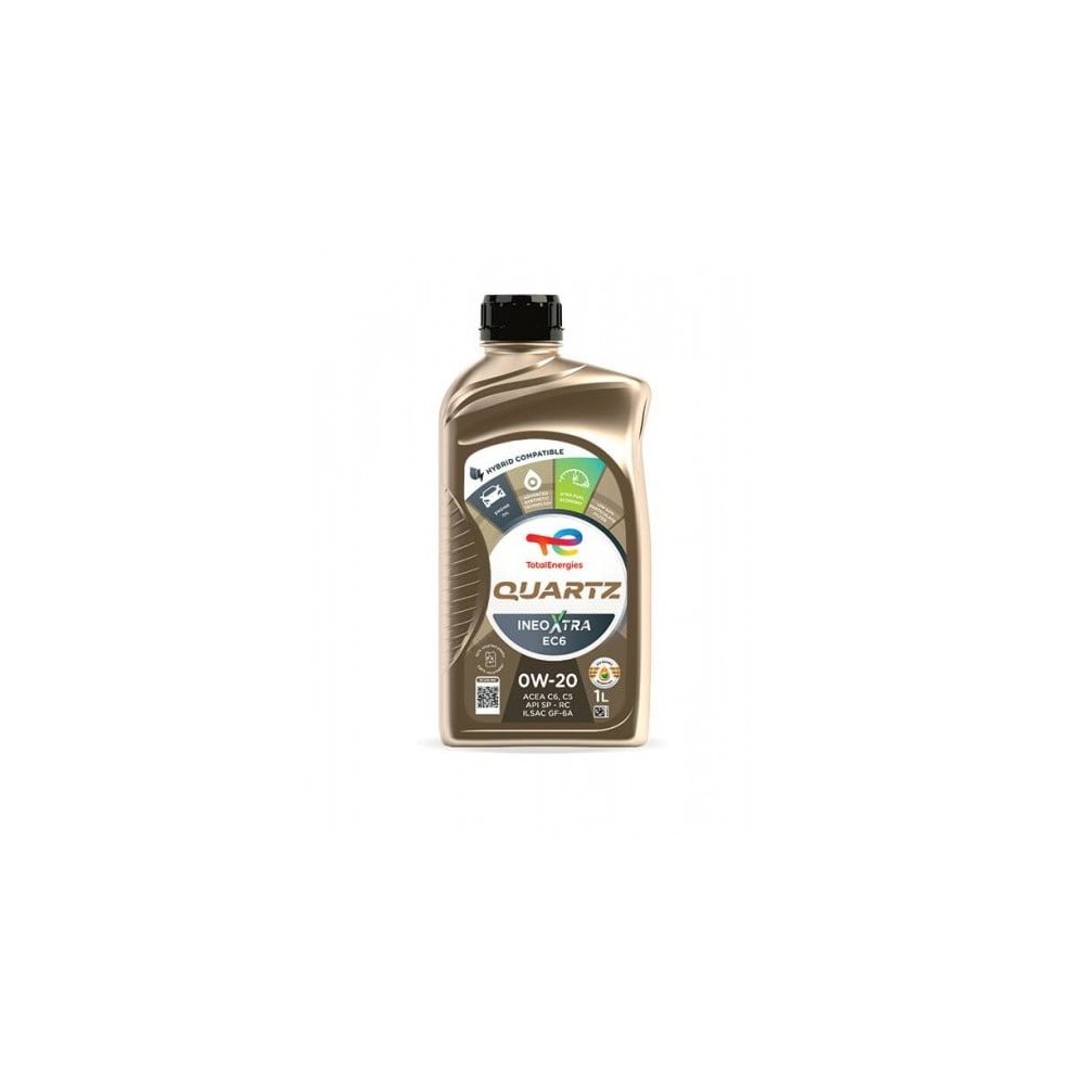 Engine oil TOTAL 0W20 QUARTZ INEO XTRA EC6 1L | Oiler