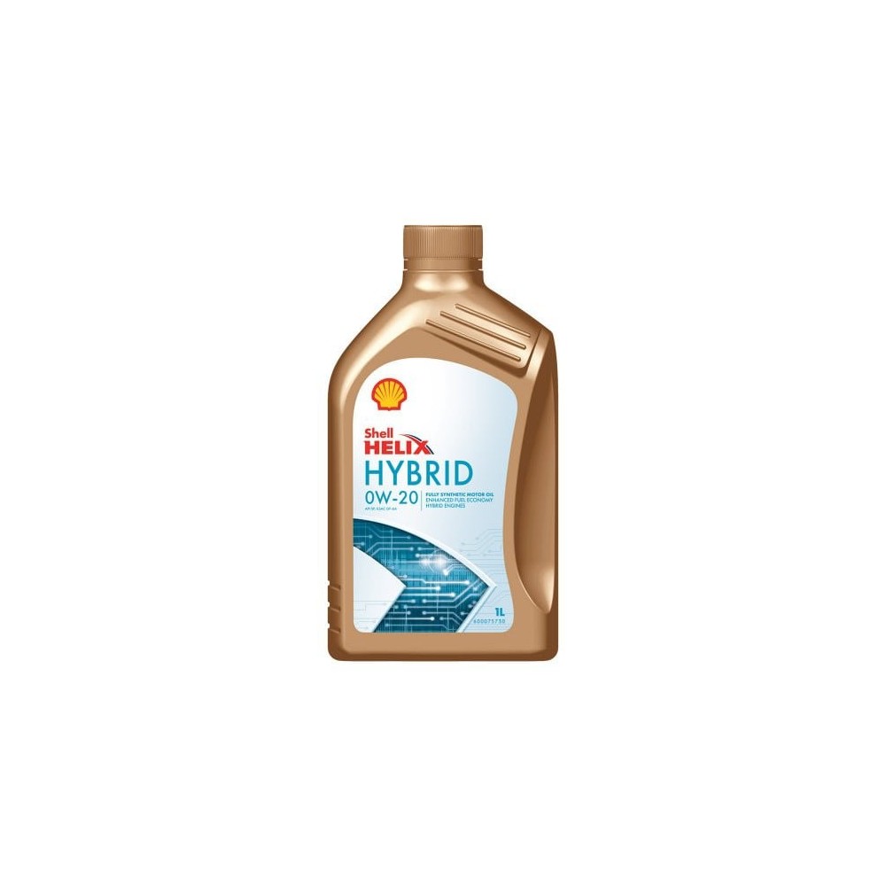 Engine oil SHELL HELIX HYBRID 0W20 1L | Oiler