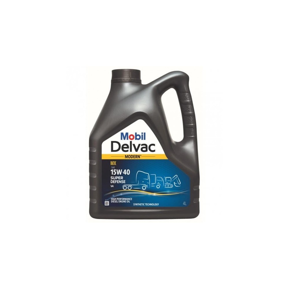 Engine oil MOBIL 15W40 DELVAC MX SUPER DEFENSE V4 4L | Oiler