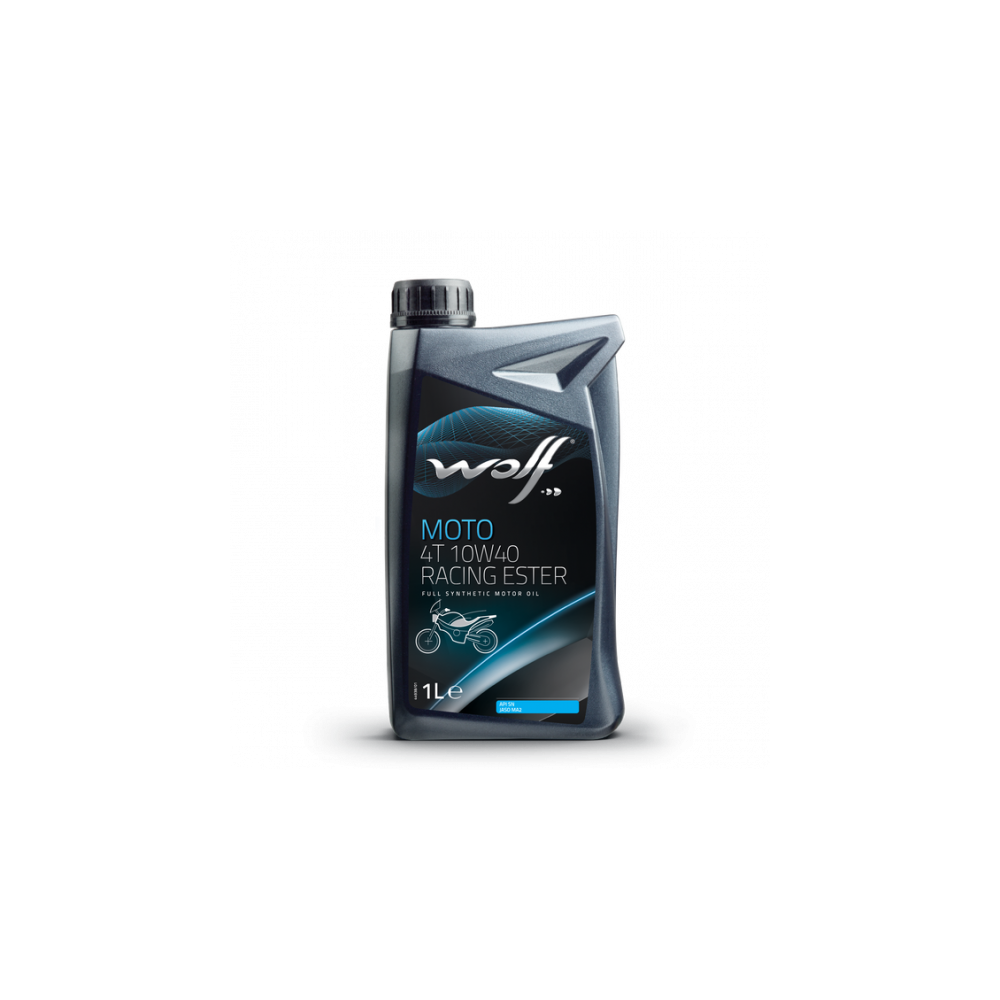 Engine oil WOLF MOTO 10W40 4T RACING ESTER 1L | Oiler