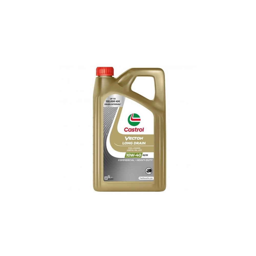 Engine oil CASTROL 10W40 VECTON LONG DRAIN E6 E9 5L | Oiler