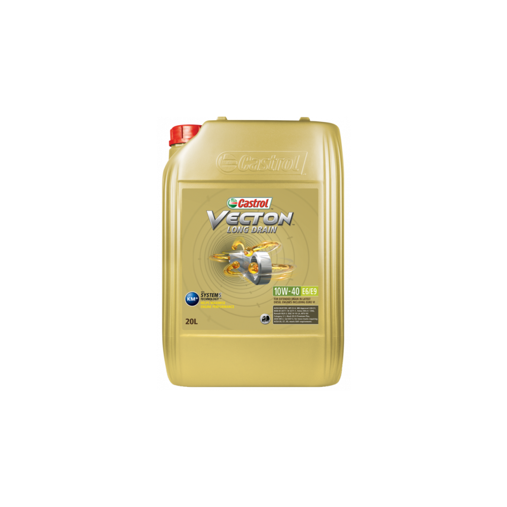 Engine oil CASTROL 10W40 VECTON LONG DRAIN E6 E9 20L | Oiler